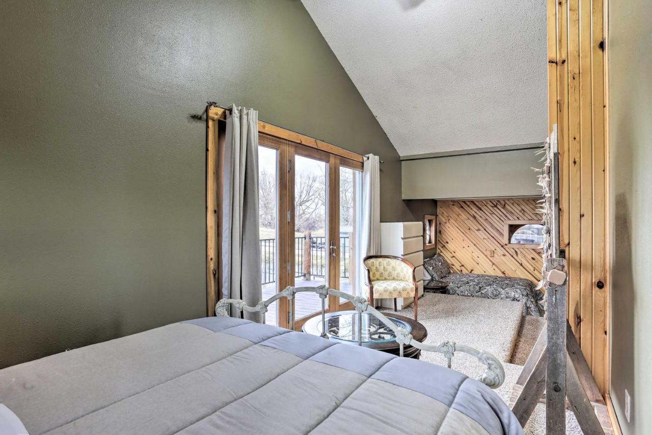 Rustic Spearfish Cabin On 12-Acre Trout Farm المظهر الخارجي الصورة