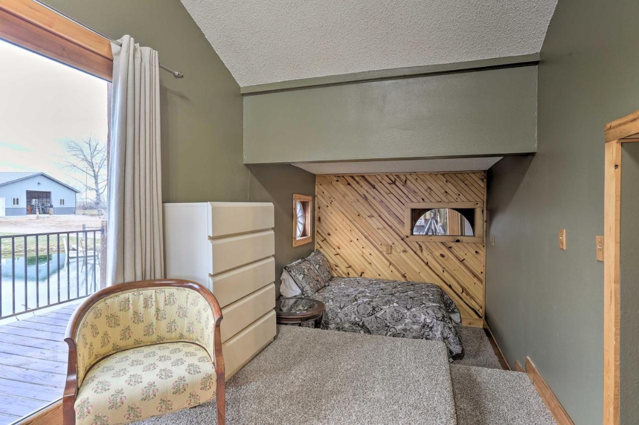 Rustic Spearfish Cabin On 12-Acre Trout Farm المظهر الخارجي الصورة