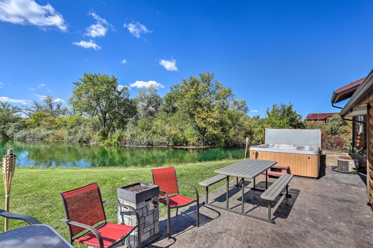 Rustic Spearfish Cabin On 12-Acre Trout Farm المظهر الخارجي الصورة