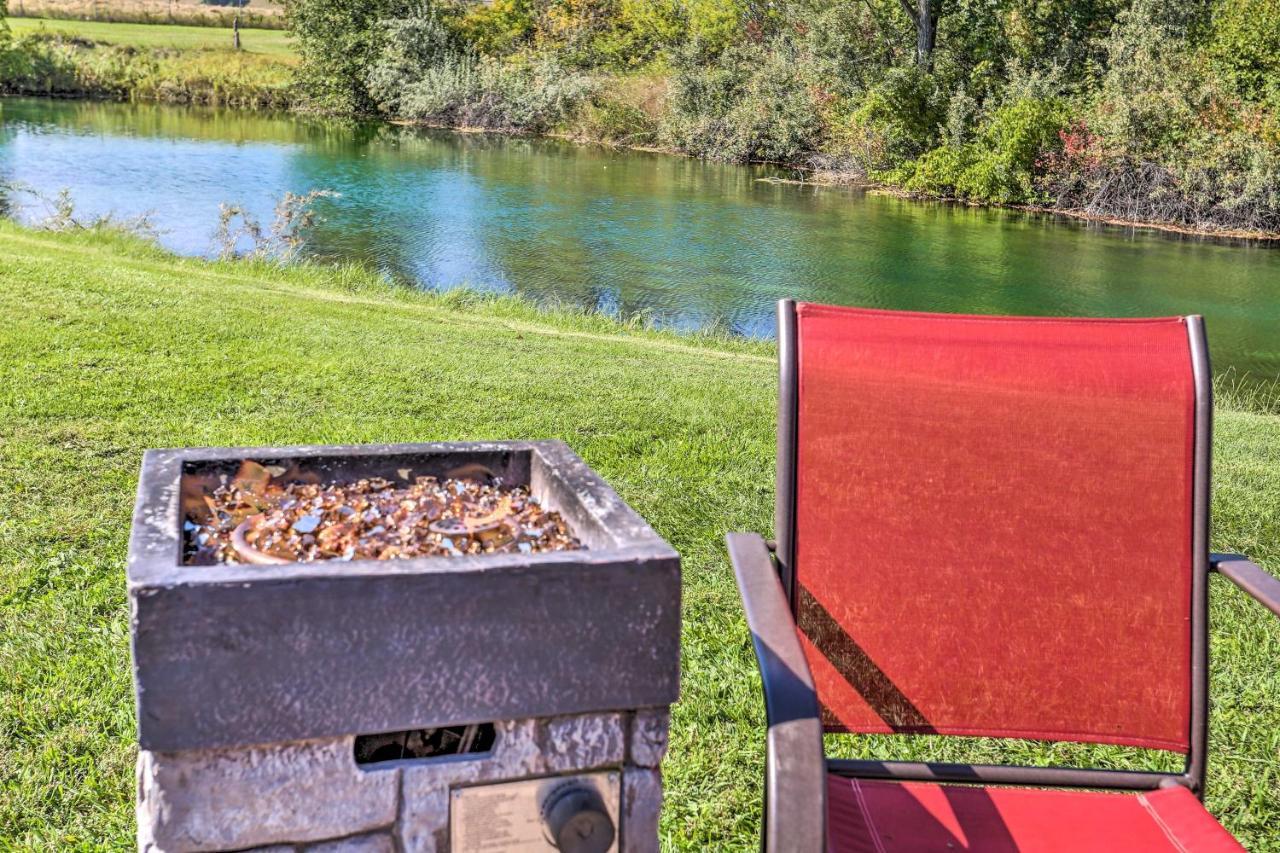 Rustic Spearfish Cabin On 12-Acre Trout Farm المظهر الخارجي الصورة