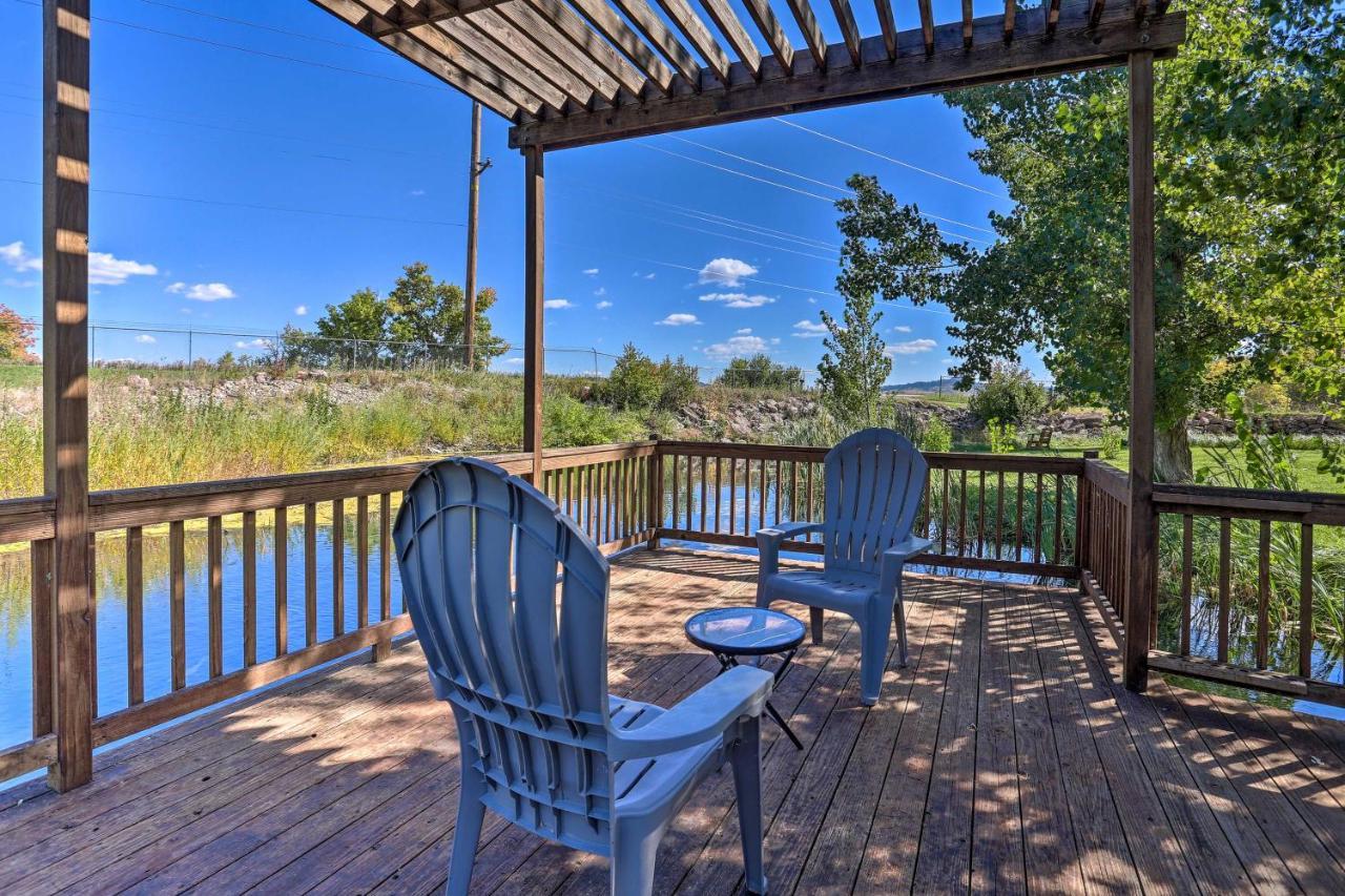Rustic Spearfish Cabin On 12-Acre Trout Farm المظهر الخارجي الصورة
